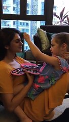 JENNIFER WINGET SE DEJA MAQUILLAR POR PEQUEÑA SOBRINA EN DIVERTIDA STORIE DE INSTAGRAM