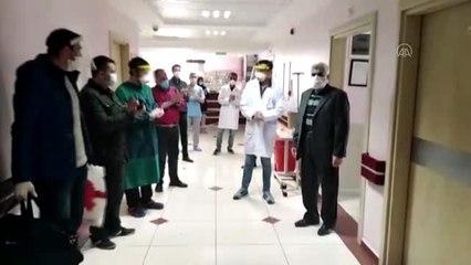 Koronavirüsü yenen 2 hasta taburcu edildi
