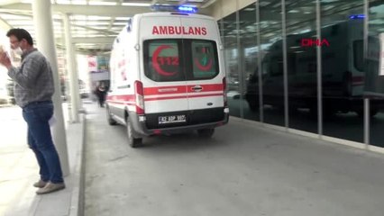 KONYA 7 aylık hamile eşini cam kırığıyla yaraladı