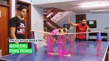 Trucchi da maestro: migliori amici e geni del ping pong