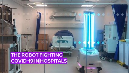 Viruses & diseases don't stand a chance against the UVD Robot!