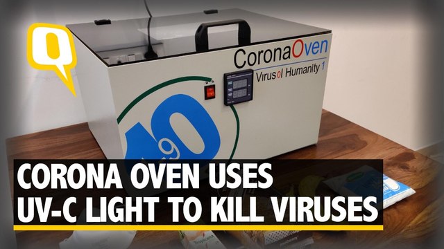 This Corona Oven Uses UV-C Light to Kill Viruses | The Quint