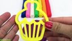 Learn Colors with 8 Color Play Doh Modelling Clay and Pineapple Molds Surprise Toys Zuru 5