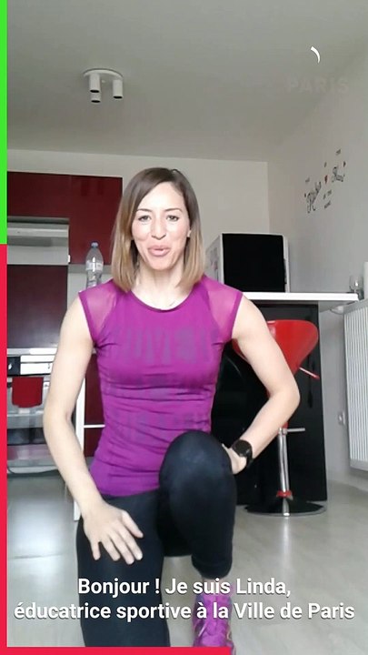 Paris chez vous : cours de "global training" de 20 minutes avec Linda