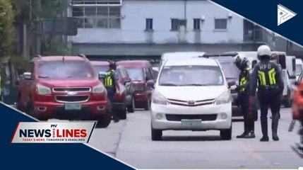 Checkpoints tightened vs. unauthorized persons outside residence