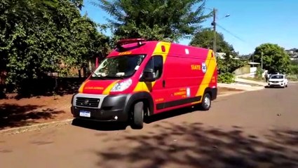Criança de um ano fica ferida ao sofrer queda