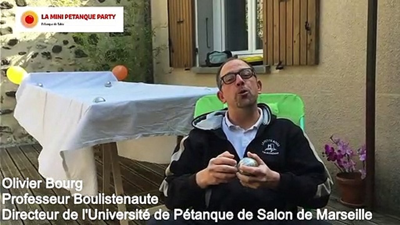 La Mini Pétanque Party  La Pétanque sur Table déboule chez vous 