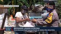 Warga Pra Sejahtera Terima Bantuan Sembako