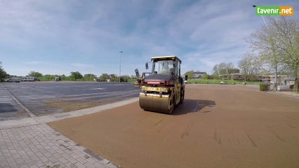 Le chantier a rouvert sur l'Esplanade de l'Europe