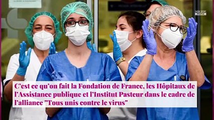 Coronavirus : comment Sophie Davant s'engage auprès des hôpitaux