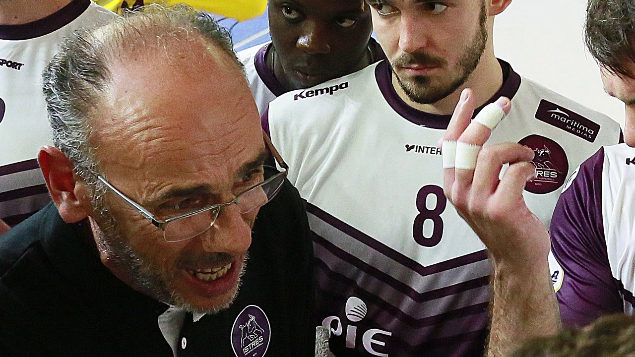 Gilles Derot coach Istres Provence Handball sur l'arrêt du championnat