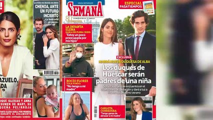 Los Duques de Huéscar esperan su primer hijo
