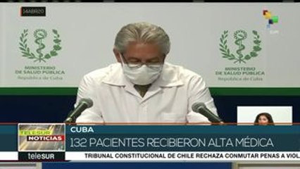 Cuba: 132 altas y 21 fallecidos por COVID-19