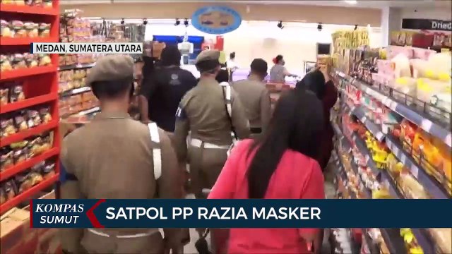 Satpol PP Razia Masker