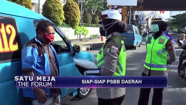 Siap-Siap PSBB Daerah - SATU MEJA THE FORUM (Bag 2)
