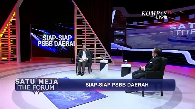 Siap-Siap PSBB Daerah - SATU MEJA THE FORUM (Bag 3)