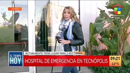 Hospital de emergencia en Tecnópolis, ¿cómo son las habitaciones para los pacientes?