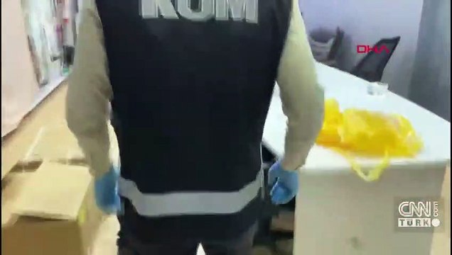 Son dakika... İstanbul'da 5 bin 575 koronavirüs hızlı tanı kiti ele geçirildi