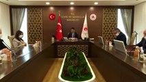 Çevre ve Şehircilik Bakanı Kurum, il müdürleriyle video konferansla görüştü