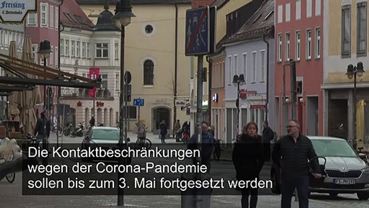 Kontaktbeschränkungen gelten weiter bis 3. mai