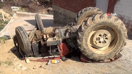 Traktörün altında kalan 7 yaşındaki çocuk hayatını kaybetti