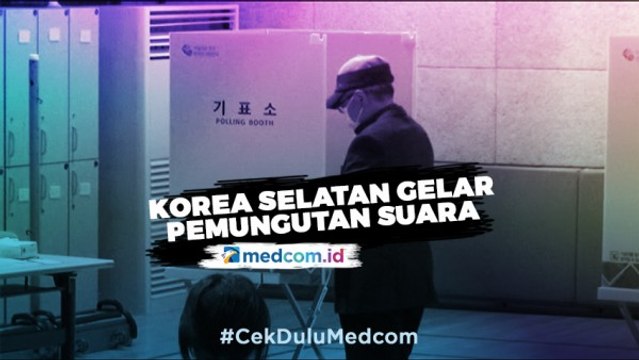 Korsel Gelar Pemungutan Suara di Tengah Pandemi Korona