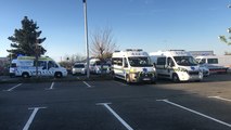 Saint-Brieuc : les ambulanciers applaudissent et font hurler les sirènes contre le Covid-19