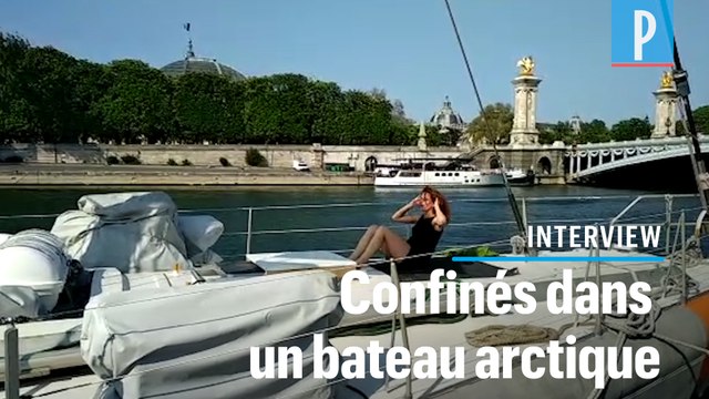 Confinement : l'équipage d'un bateau d'exploration polaire confiné sur la Seine