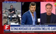 Fantino cuenta lo ultimo de la guerra de Tinelli vs. Clarin