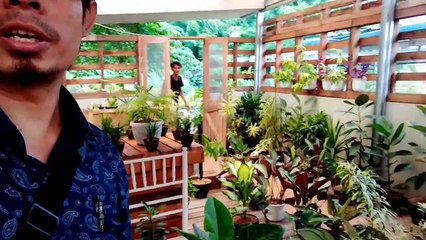 Rutinitas di workshop tanaman hias