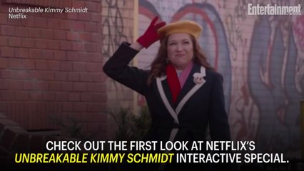 Here’s Your First Look at Netflix's Unbreakable Kimmy Schmidt Interactive Special