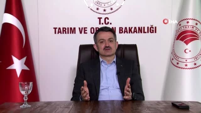Bakan Pakdemirli: Tarım ve hayvancılık faaliyetlerinde bulunanlar sokağa çıkma yasağından muaf...