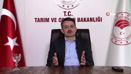 Bakan Pakdemirli: "Tarım ve hayvancılık faaliyetlerinde bulunanlar sokağa çıkma yasağından muaf...