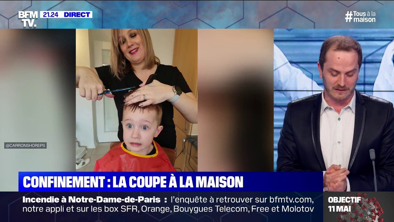 Confinement: découvrez les "corona cuts", les coupes de cheveux faites maison... pas toujours réussites