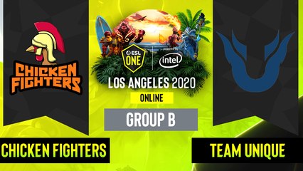 Dota2 - Chicken Fighters vs. Team Unique - Game 3 - Group B - EU:CIS - ESL One Los Angeles