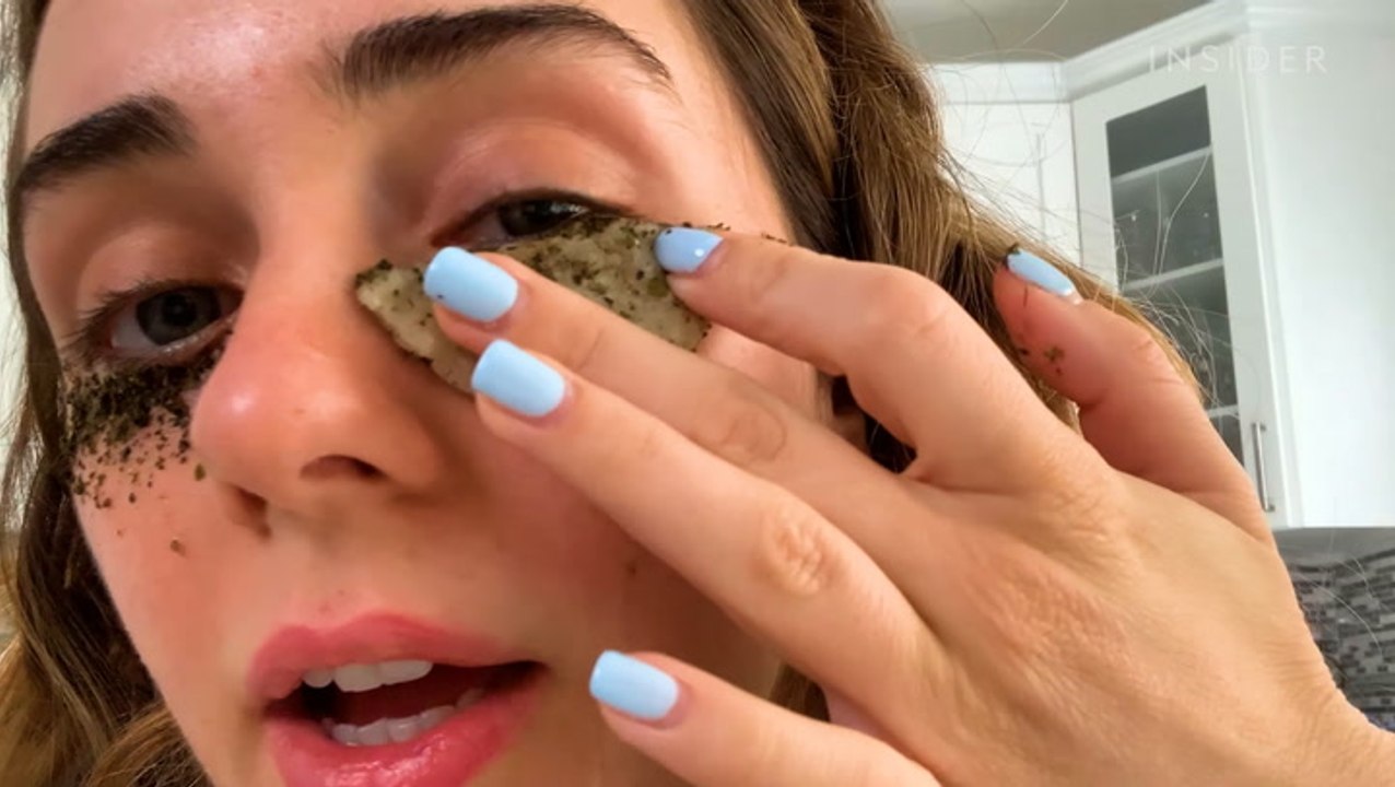 We tried 6 under-eye masks using common kitchen ingredients
