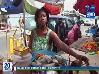 RTG / Fermeture de la frontière entre le Gabon et le Congo - Ce blocage occasionne le manque de manioc dans les dépôts