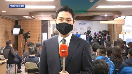 '낙동강 벨트' 접전…이 시각 부산 진구갑 김영춘 캠프