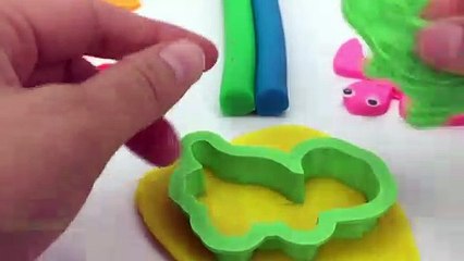 Download Video: Play Doh Modelling Clay with Animals Cookie Molds Surprise Toys #YL Toys Collection