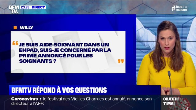 Je suis aide-soignant dans un Ehpad, suis-je concerné par la prime annoncée pour les soignants ? BFMTV répond à vos questions