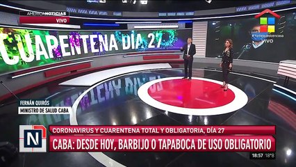 "Vemos el pico probable la segunda semana de mayo"