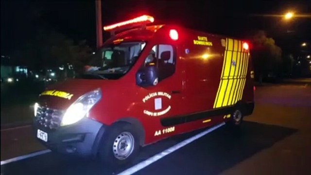 Colisão entre motos deixa jovem ferido no Pioneiros Catarinenses