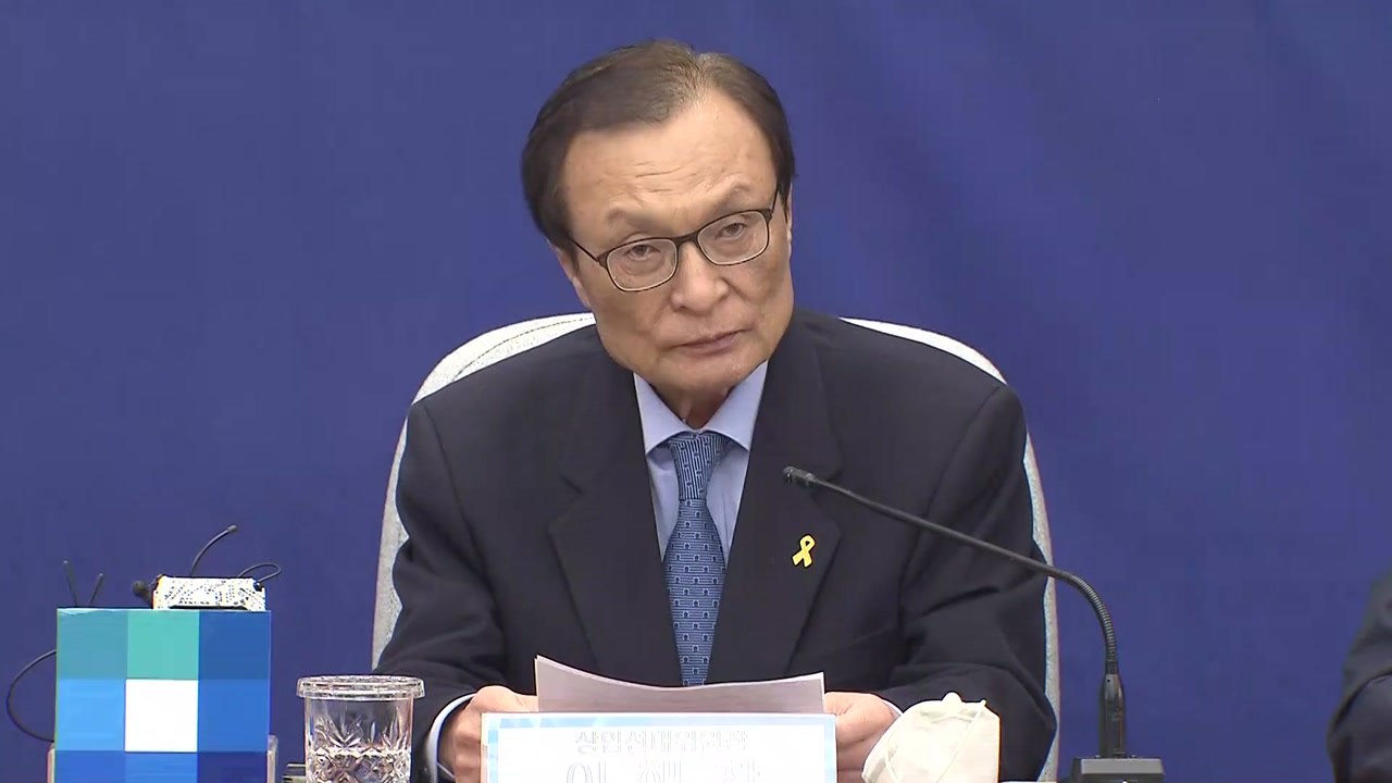 민주당 이해찬 대표 총선 입장 발표 / YTN