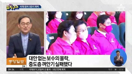 통합당 참패…중도층 껴안기 실패했다