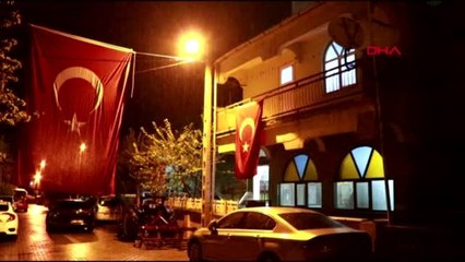 MANİSA'YA ŞEHİT ATEŞİ DÜŞTÜ