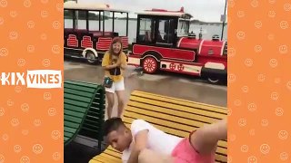 Funny videos 2020 chinnese new ✦ Funny pranks try not to laugh challenge P48