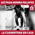 Así pasa Norma Palafox la cuarentena en casa