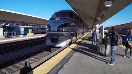 Fast Train from journy Los Angeles to San Francisco