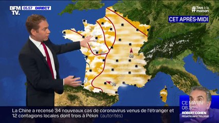 Un temps voilé sur l'ensemble du pays pour ce jeudi