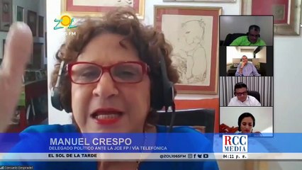 Manuel Crespo delegado FP comenta informe de  la OEA sobre las suspensión de las elecciones
